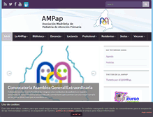 Tablet Screenshot of ampap.es
